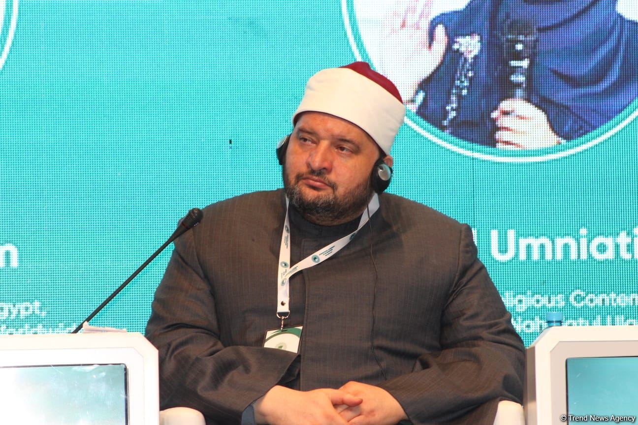 Azərbaycanda islamofoboya ilə mübarizə üçün bütün parametrlərdə təhlil və müzakirələr aparılır - Misir nümayəndəsi