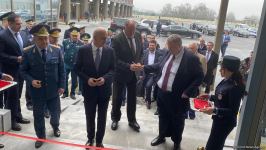 Yenidənqurmadan sonra Xanoba gömrük postu istismara verilib (FOTO/VİDEO)