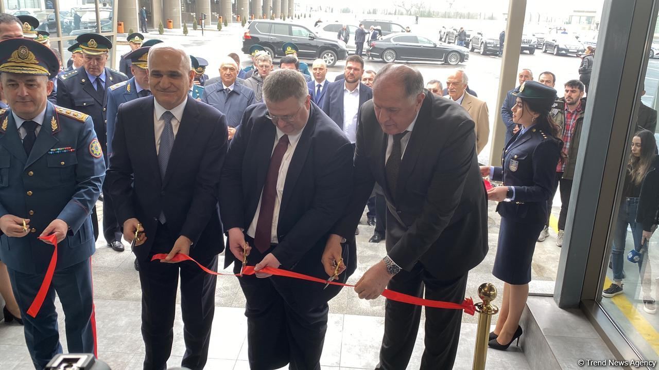Yenidənqurmadan sonra Xanoba gömrük postu istismara verilib (FOTO/VİDEO)