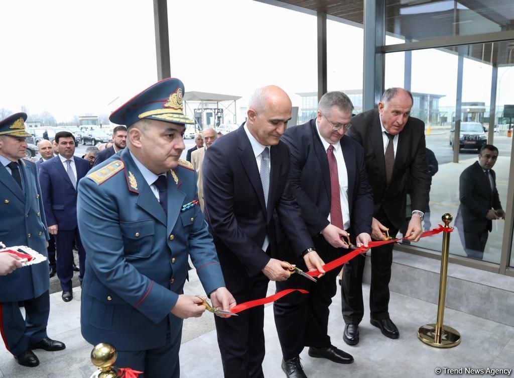 Yenidənqurmadan sonra Xanoba gömrük postu istismara verilib (FOTO/VİDEO)