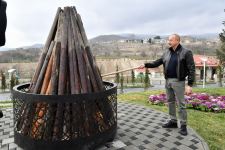 Prezident İlham Əliyev Talış kəndində Novruz tonqalını alovlandırıb və Azərbaycan xalqını bayram münasibətilə təbrik edib (FOTO)