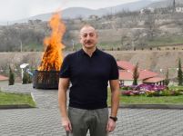 Prezident İlham Əliyev və Birinci xanım Mehriban Əliyeva Tərtər rayonuna səfər ediblər (FOTO/VİDEO) (YENİLƏNİB-2)