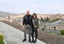 Prezident İlham Əliyev və Birinci xanım Mehriban Əliyeva Tərtər rayonuna səfər ediblər (FOTO/VİDEO) (YENİLƏNİB-2)