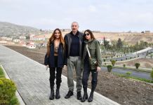 Prezident İlham Əliyev və Birinci xanım Mehriban Əliyeva Tərtər rayonuna səfər ediblər (FOTO/VİDEO) (YENİLƏNİB-2)