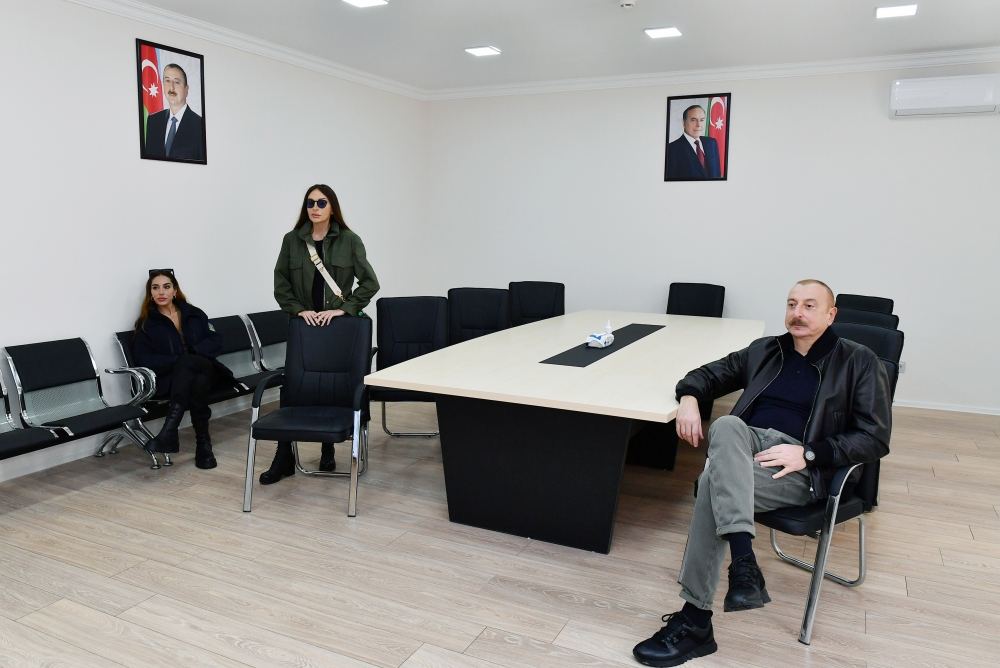 Prezident İlham Əliyev və Birinci xanım Mehriban Əliyeva Tərtər rayonuna səfər ediblər (FOTO/VİDEO) (YENİLƏNİB-2)
