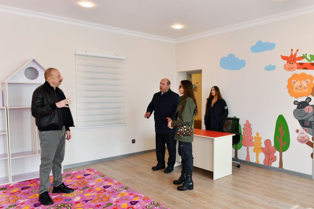 Prezident İlham Əliyev və Birinci xanım Mehriban Əliyeva Tərtər rayonuna səfər ediblər (FOTO/VİDEO) (YENİLƏNİB-2)