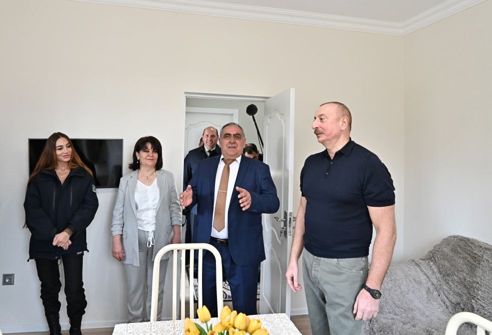 Prezident İlham Əliyev və Birinci xanım Mehriban Əliyeva Tərtər rayonuna səfər ediblər (FOTO/VİDEO) (YENİLƏNİB-2)