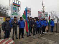 Laçın-Xankəndi yolunda etiraz aksiyası 98 gündür davam edir (FOTO)