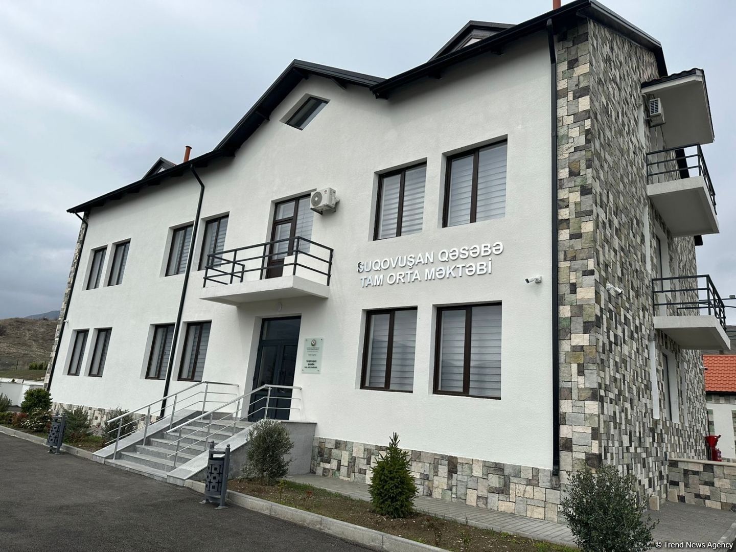 Suqovuşan su anbarı boyunca turizm obyektləri tikilir (FOTO)