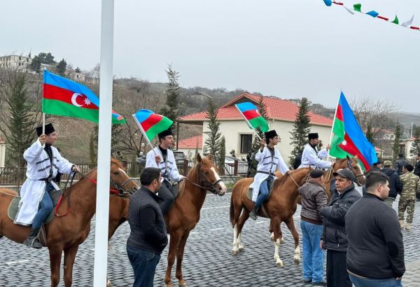 Tərtərin Talış kəndində 30 ildən sonra ilk dəfə bayram şənliyi keçirilir (FOTO)