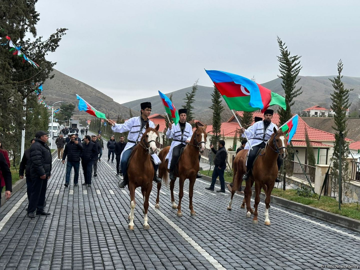Tərtərin Talış kəndində 30 ildən sonra ilk dəfə bayram şənliyi keçirilir (FOTO)