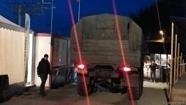 Sülhməramlılara aid 2 maşın Laçın yolundan maneəsiz keçib (FOTO))