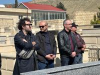 Qəzada həlak olan Oqtay Əliyev dəfn olunub (FOTO)
