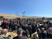 Qəzada həlak olan Oqtay Əliyev dəfn olunub (FOTO)