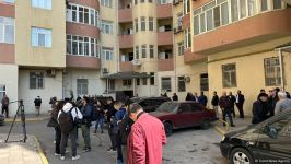 Oqtay Əliyevlə vida mərasimi keçirilib (FOTO)