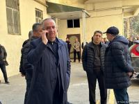 Oqtay Əliyevlə vida mərasimi keçirilib (FOTO)