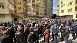 Oqtay Əliyevlə vida mərasimi keçirilib (FOTO)