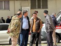 Oqtay Əliyevlə vida mərasimi keçirilib (FOTO)