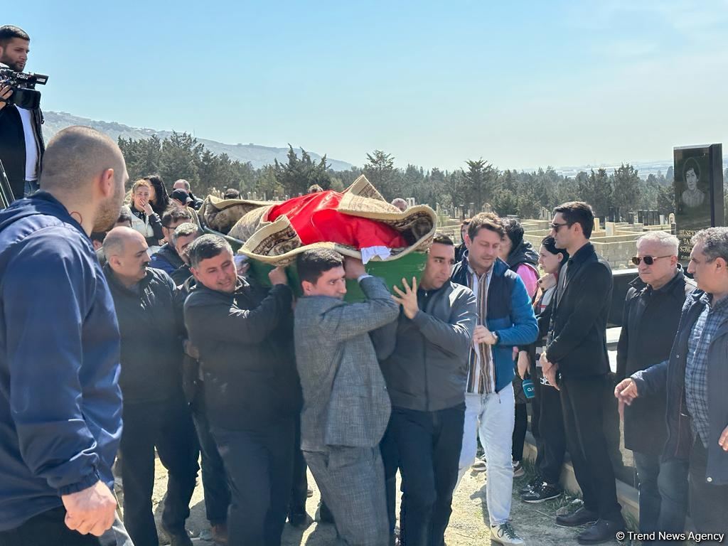 Qəzada həlak olan Oqtay Əliyev dəfn olunub (FOTO)