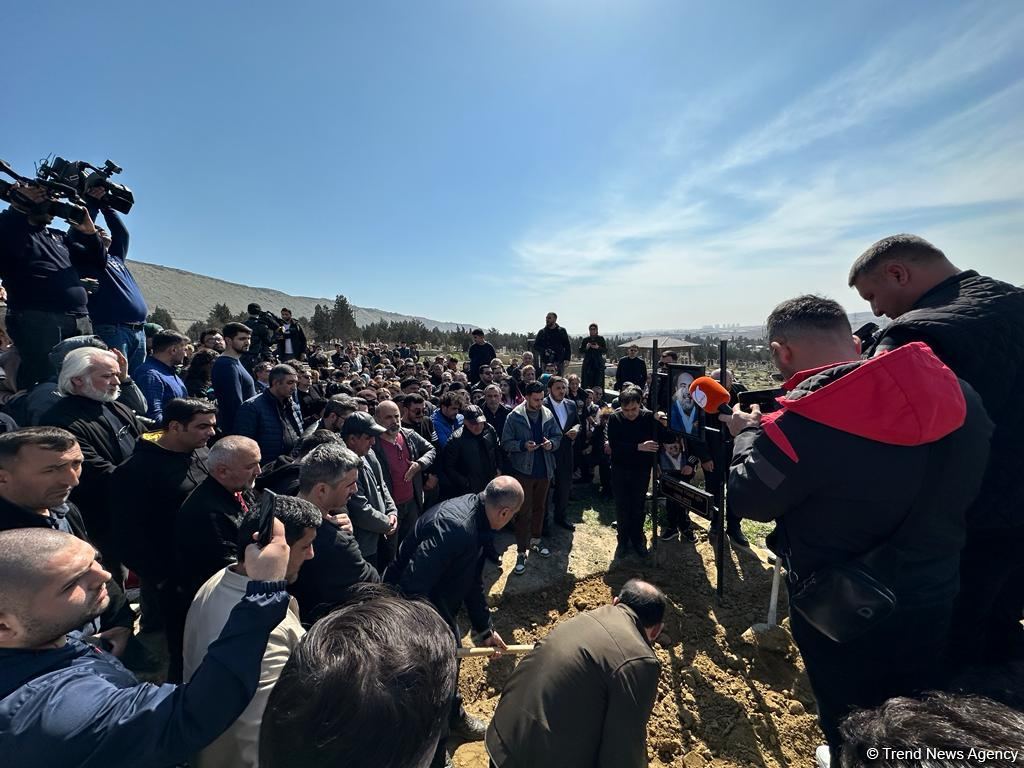 Qəzada həlak olan Oqtay Əliyev dəfn olunub (FOTO)