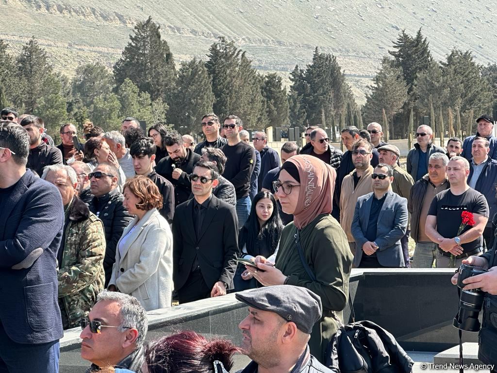 Qəzada həlak olan Oqtay Əliyev dəfn olunub (FOTO)