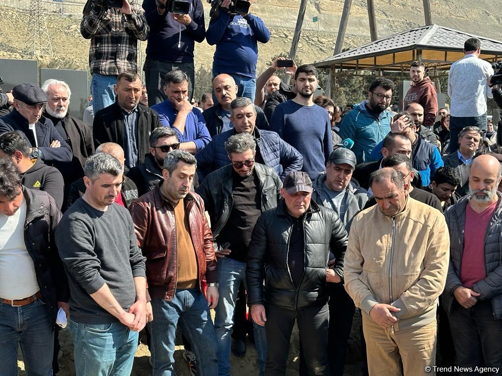 Qəzada həlak olan Oqtay Əliyev dəfn olunub (FOTO)
