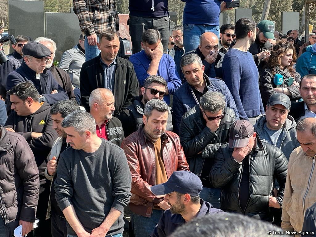 Qəzada həlak olan Oqtay Əliyev dəfn olunub (FOTO)