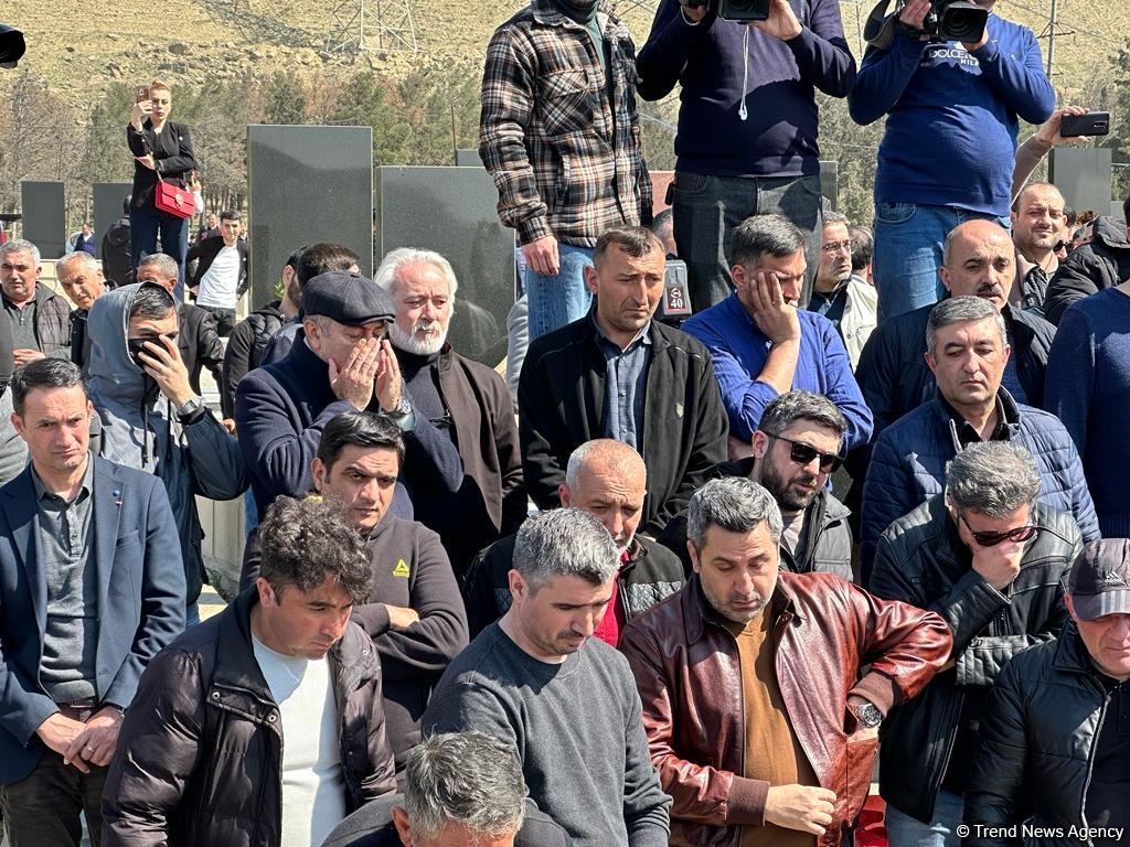 Qəzada həlak olan Oqtay Əliyev dəfn olunub (FOTO)
