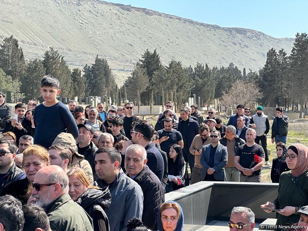 Qəzada həlak olan Oqtay Əliyev dəfn olunub (FOTO)