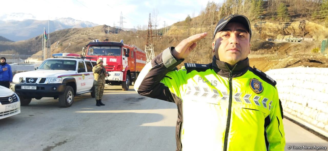 Laçın-Xankəndi yolunda etiraz aksiyası 102 gündür davam edir (FOTO)