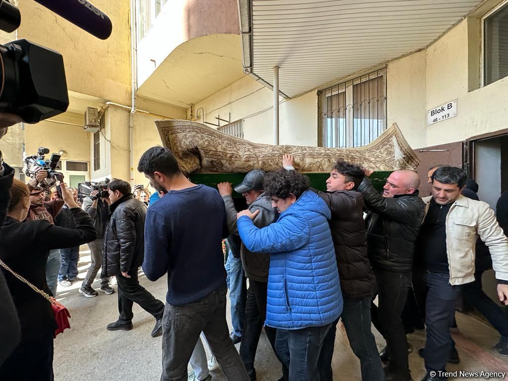 Oqtay Əliyevlə vida mərasimi keçirilib (FOTO)