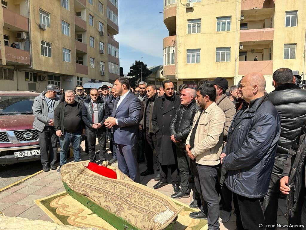 Oqtay Əliyevlə vida mərasimi keçirilib (FOTO)