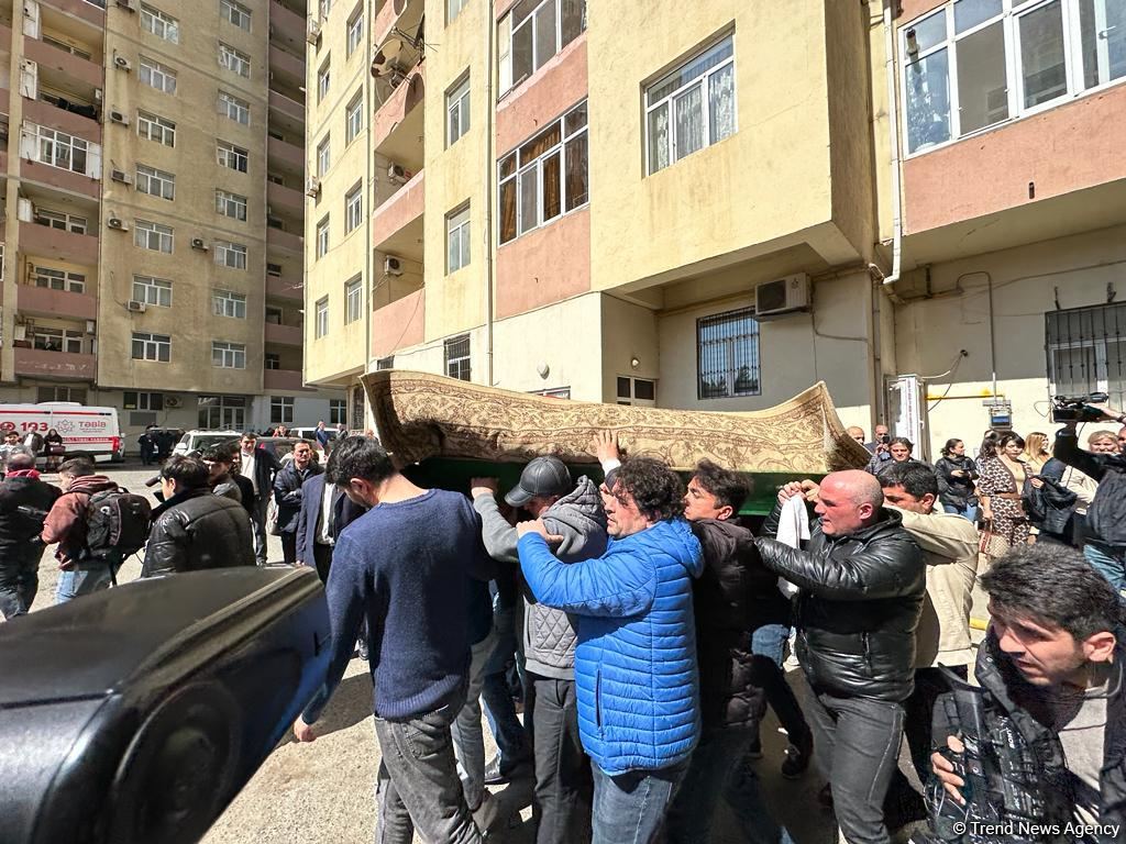 Oqtay Əliyevlə vida mərasimi keçirilib (FOTO)
