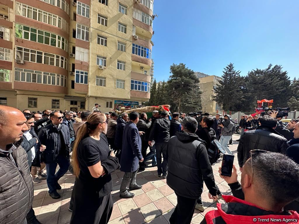 Oqtay Əliyevlə vida mərasimi keçirilib (FOTO)