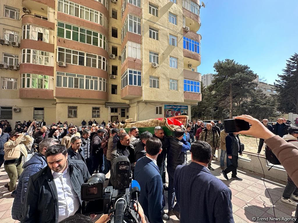Oqtay Əliyevlə vida mərasimi keçirilib (FOTO)