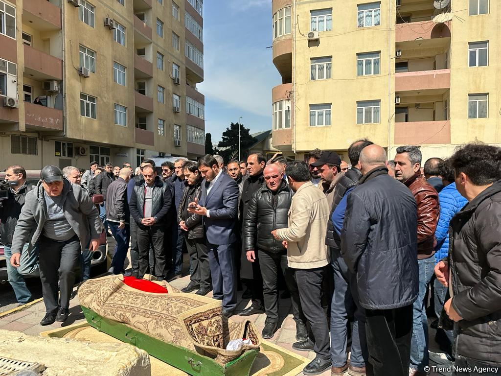 Oqtay Əliyevlə vida mərasimi keçirilib (FOTO)