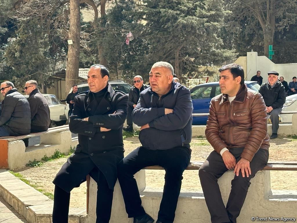 Oqtay Əliyevlə vida mərasimi keçirilib (FOTO)