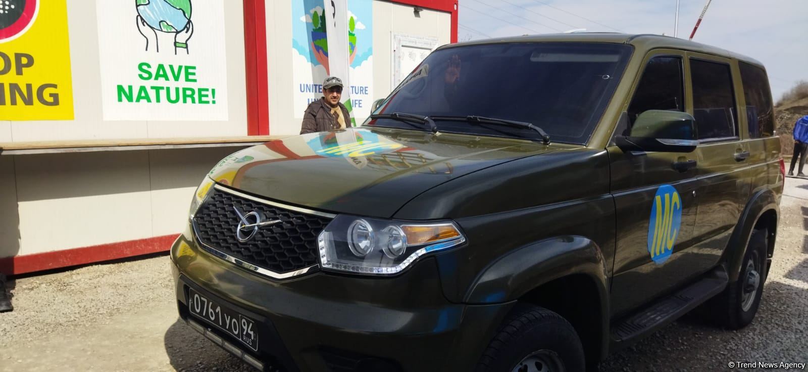 Sülhməramlılara aid 24 maşın Laçın yolundan maneəsiz keçib (FOTO)