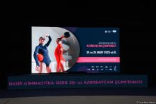 Bakıda bədii gimnastika üzrə 28-ci Azərbaycan çempionatı başlayıb (FOTO)