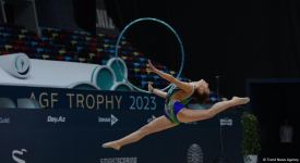 Bakıda bədii gimnastika üzrə 28-ci Azərbaycan çempionatı başlayıb (FOTO)
