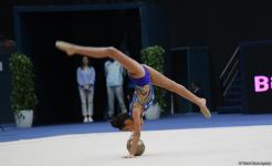 Bakıda bədii gimnastika üzrə 28-ci Azərbaycan çempionatı başlayıb (FOTO)