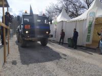 Sülhməramlılara aid 19 maşın Laçın yolundan maneəsiz keçib (FOTO)