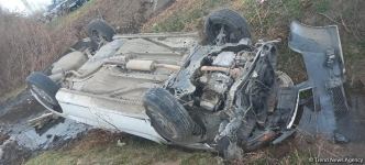 Bərdədə yol qəzası olub, bir nəfər ölüb (FOTO)