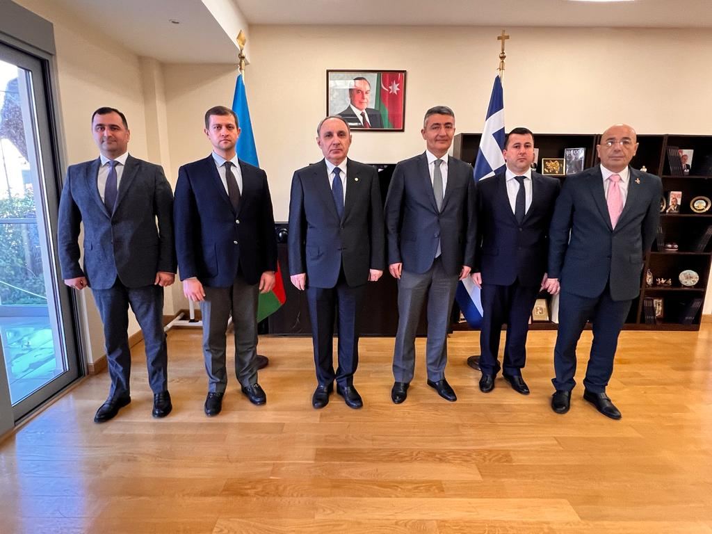 Baş prokuror Yunanıstanda işgüzar səfərdə olub (FOTO)