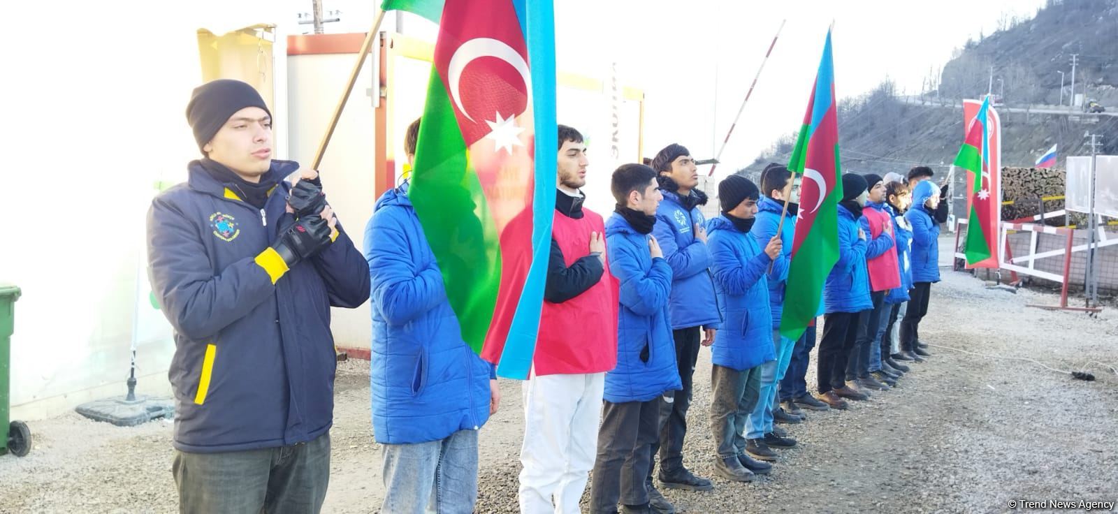Laçın-Xankəndi yolunda etiraz aksiyası 103 gündür davam edir (FOTO)