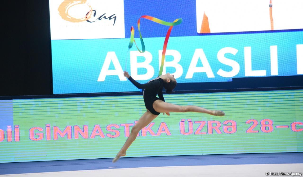 Bakıda bədii gimnastika üzrə 28-ci Azərbaycan çempionatı başlayıb (FOTO)
