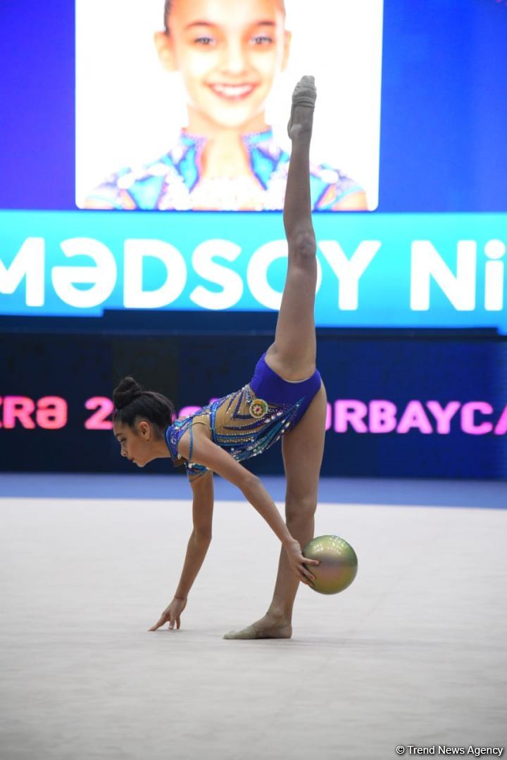Bakıda bədii gimnastika üzrə 28-ci Azərbaycan çempionatı başlayıb (FOTO)