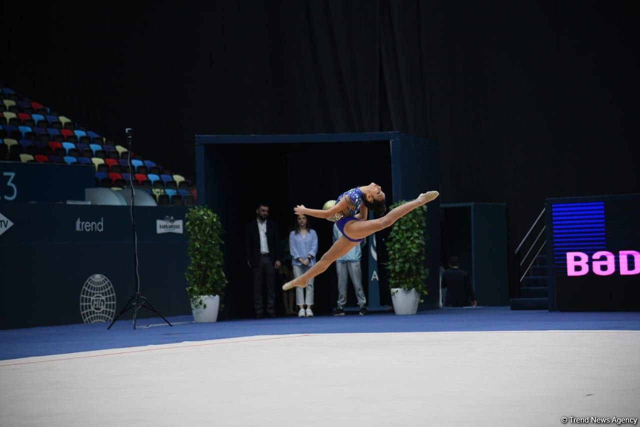 Bakıda bədii gimnastika üzrə 28-ci Azərbaycan çempionatı başlayıb (FOTO)