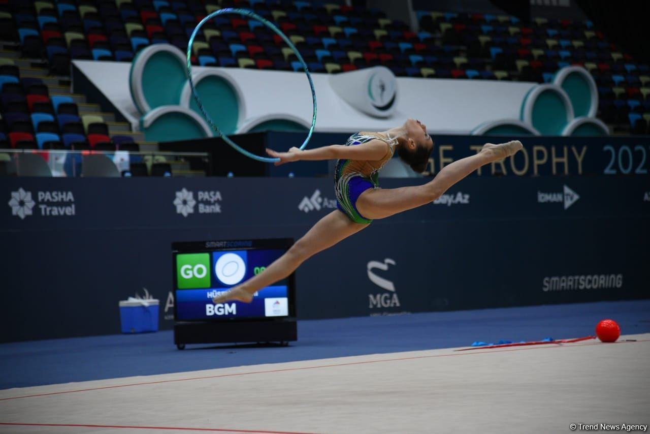 Bakıda bədii gimnastika üzrə 28-ci Azərbaycan çempionatı başlayıb (FOTO)