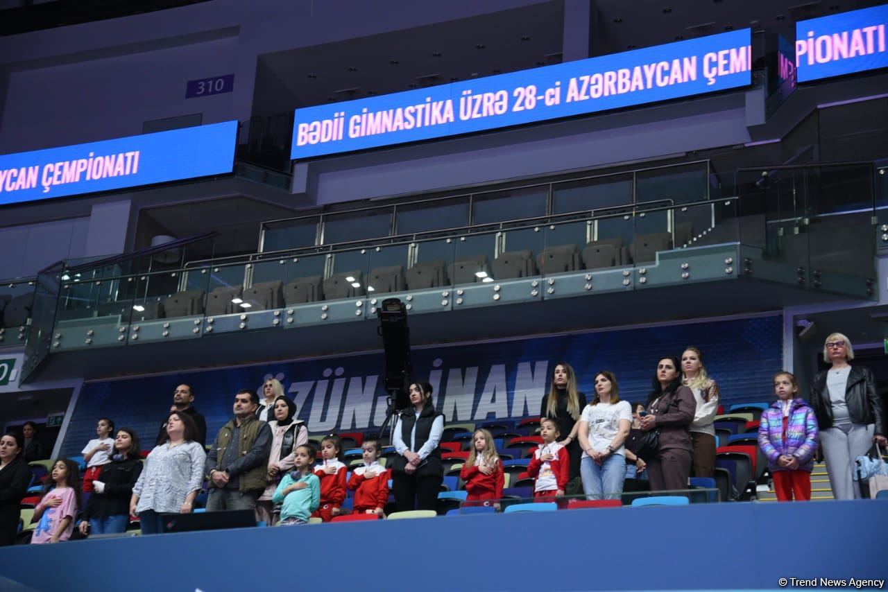 Bakıda bədii gimnastika üzrə 28-ci Azərbaycan çempionatı başlayıb (FOTO)